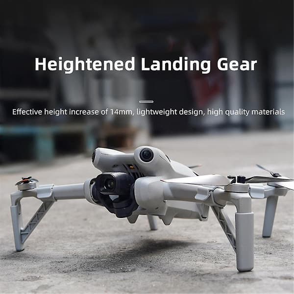 Forlænget Landing Gear Ben til Mini 4 Pro Portable Øget Højdebeslag Drone Tilbehør