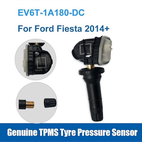 4x TPMS Däcktryckssensor Däcktrycksventil Bilverktyg För Ev6t-1a180-dc TPMS 433 Mhz Högkvalitativ
