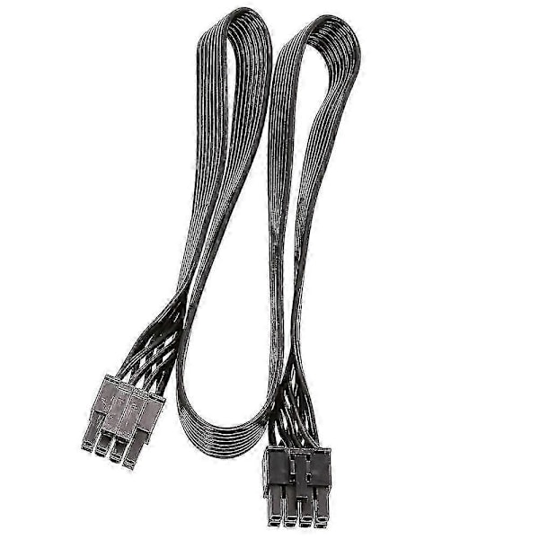 CPU 8-pin hane till CPU 8-pin (4+4-pin) hane EPS-12V moderkort strömadapterkabel för modulär strömförsörjning