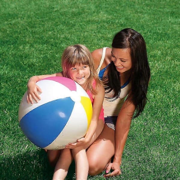 StrandboldOpblæsbar Strandbold - Strandbolde - Strandbolde - Badelegetøj 61cm
