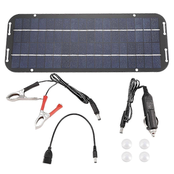12V 60W aurinkopaneelilaturi autolle moottoripyörälle