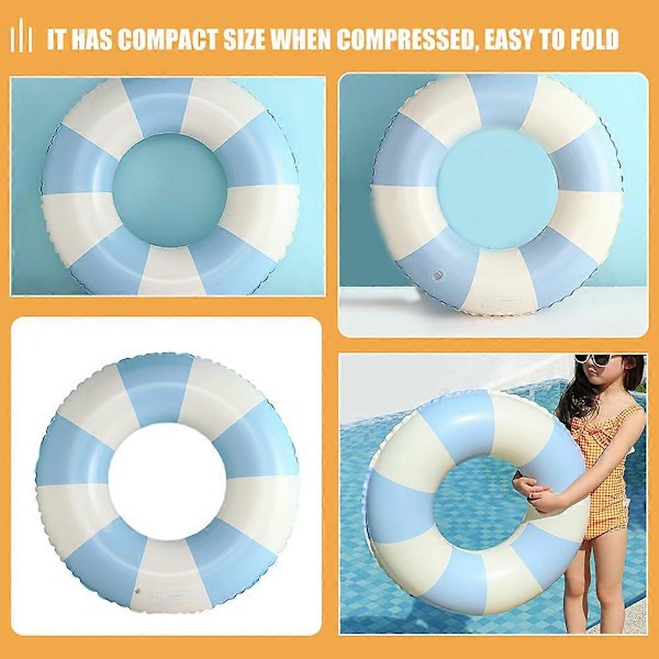 Oppustelig Badering Strand Pool Farverig Svømmering PVC Svømmering Størrelse 90#