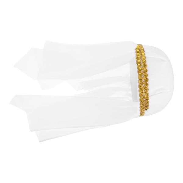 Hodeplagg til fest, elegant arabisk-inspirert hatt for festlige sammenkomster og rollespill