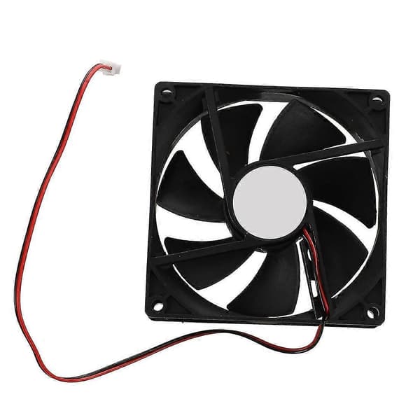 90mm x 25mm DC 12V 2-bens køleventilator til computerkabinet CPU-køler