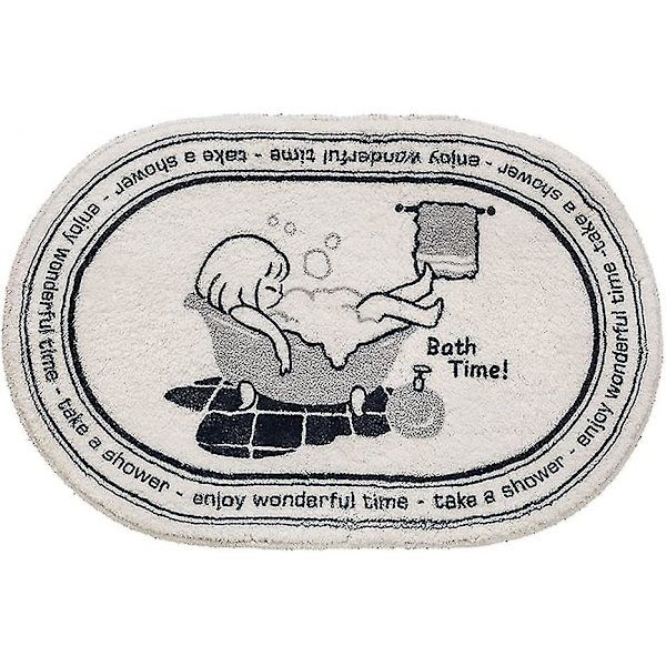 Tflycqsoft Cozy Sarjakuva Kylpymatot Olohuonematto Kylpymatot Liukumattomat Kylpyhuone Söpö ovimatto Kylpyhuonematto Makuuhuone Kestävä Keittiö Ovimatto Alue Matto R