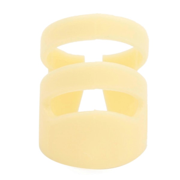 12 st Fingerplektrum Gitarr Fingerspets Skydd Tumme Pekfinger Stränginstrument Tillbehör (8L+4M)