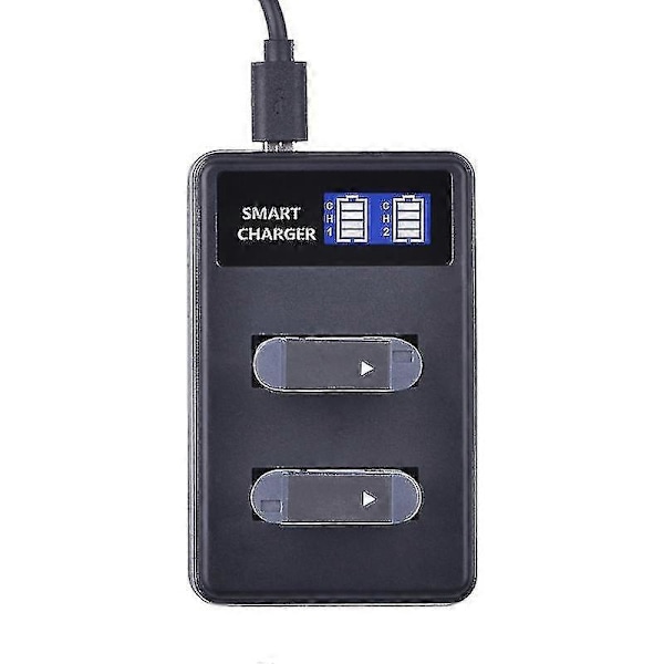 For Sony NP-BX1 Smart LCD Display USB Dobbeltlader