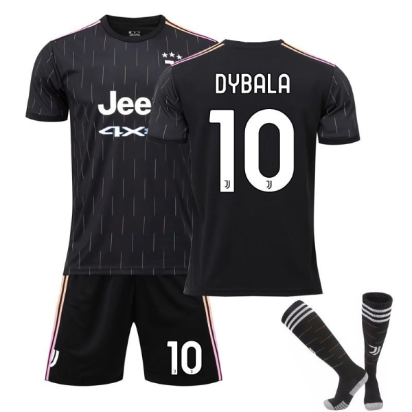 21-22 Ny Juventus hemmatröja dräkt nr 7 Vlahovic tröja nr 10 Dybala tröja NO.10 DYBALA XL