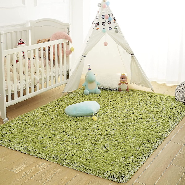 Tflycqsoft Fluffy Area Mattor För Sovrum Barnrum Plysch Shaggy Nursery Matta Furry Throw Mattor För Pojkar Flickor, College Sovsal Fuzzy Rugs Vardagsrum Hom
