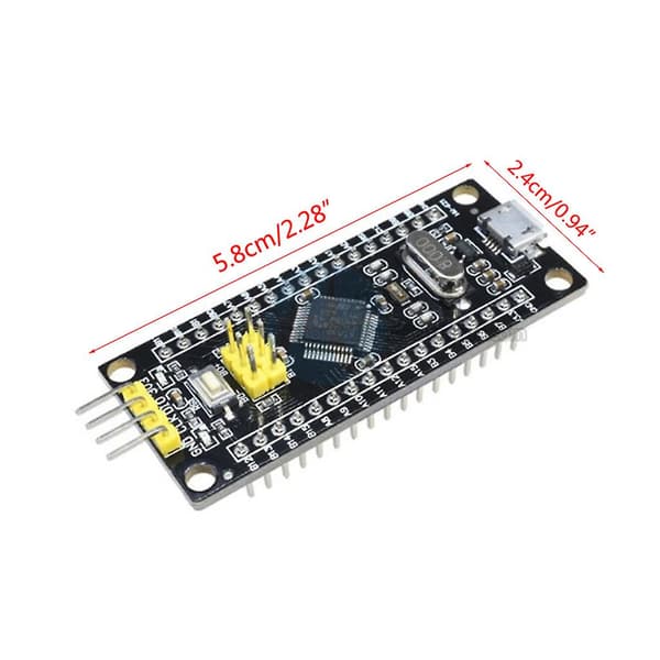 Simulator Nedlasting Programmer STM32F103C8T6 ARM Minimum System Utviklingskort