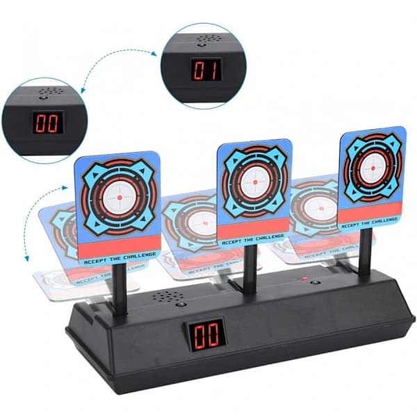 Elektroninen maalitaulu ja ammuntapeli