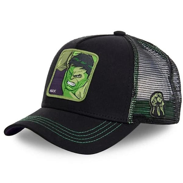 Tecknad Superhjälte Baseballkeps — Spider-Man & Hulk Sommarsolhatt / Ankeborgskeps