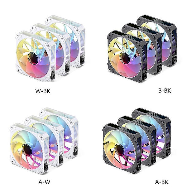 Holdbar ARGB Computer Case Fan Køler Gaming PC Køleventilator Støjsvag Køling