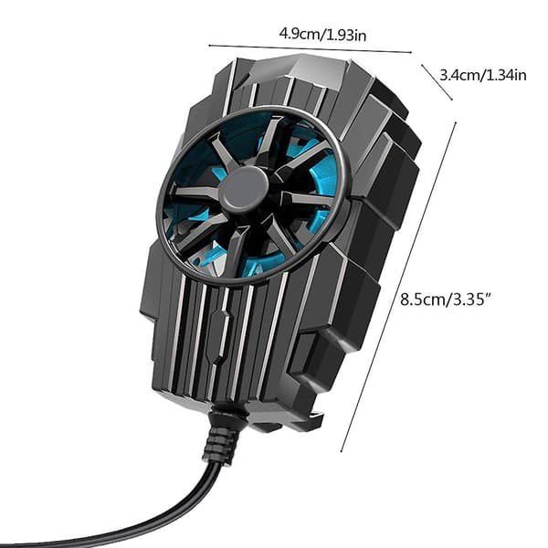Gaming Telefon Radiator Køler Semiconductor Køleplade Mobiltelefon Køleventilator