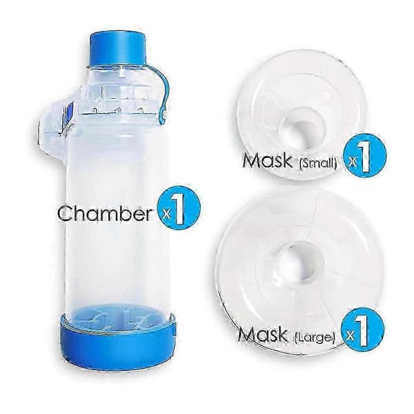Inhalatoravstandsholder med 2 masker for katter og små hunder