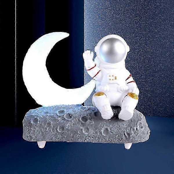 Astronaut Bluetooth Højttaler Gave (Sølv) SZRH