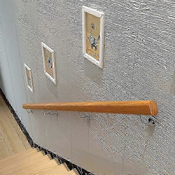 Trätrappa ledstång - 30cm2 fästpunkter