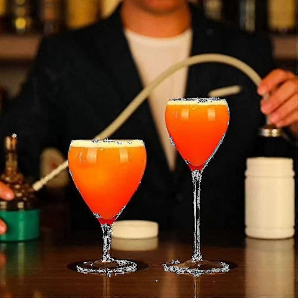 Cocktail Røyker Bærbar Molekylær Matlaging Røykepistol Mat Røyker Holdbar Boblevannsspreder For Bar Kjøkken-ZZY