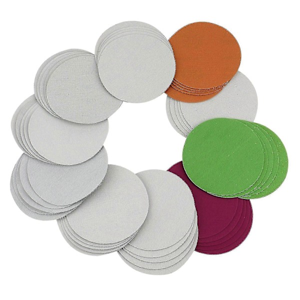6 tommer slibeskiver 150 mm 320-10000 korn til våd/tør polering 50 stk