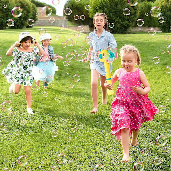 Bubbelmaskin med stavar för barn, automatisk bubbelmaskin med ljus, fantasifull bubbelstav, utomhusleksaker, födelsedagspresenter