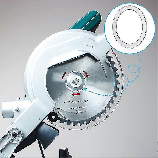 20 stk Sagbladhylser Sett Sagblad Adapterring Sagblad, for Sagblad, Blad Innvendig Hull Konvertering