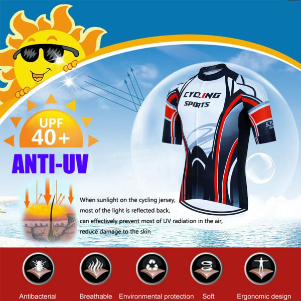 CYKLOPEDIA Set Miesten Pyöräilyvaatteet 2023 Pyörän ruokalappu pusero Pyörävaatteet Mies Kesähousut Geelishortsit Mtb Tricuta Teams Lavender Asian size - L