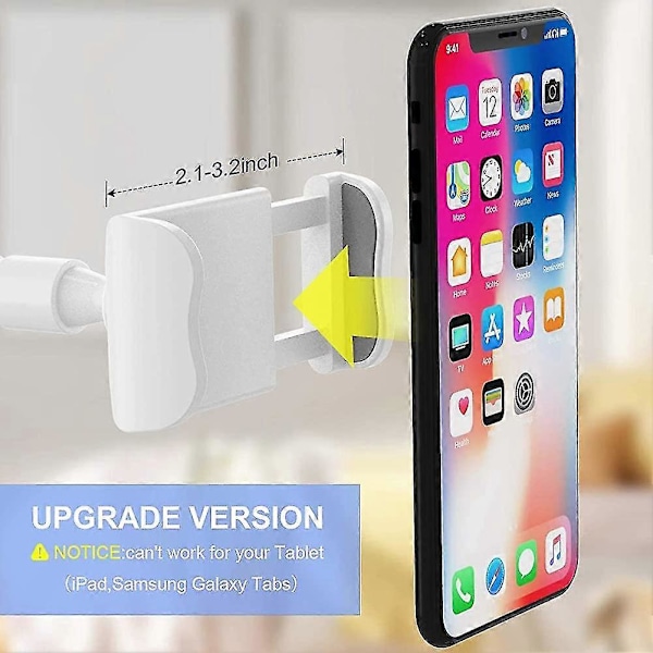 Gooseneck Mobiltelefonholder, Mobiltelefonholder til Seng, Universal Stand Gave Y