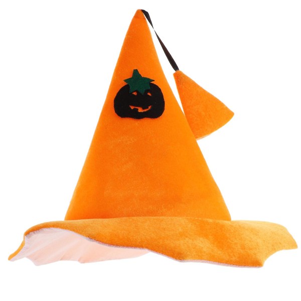 Halloween pumpa hatt Häxhatt Prop Halloween Cosplay Hatt Halloween kostymtillbehör