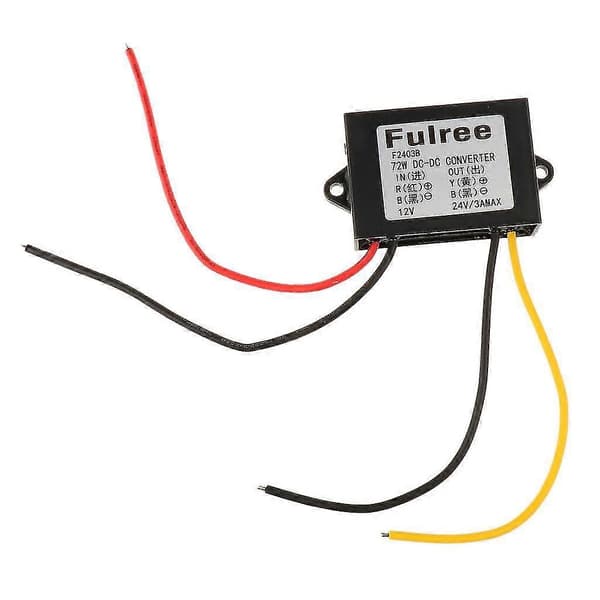 DC 12V til 24V 3A 72W Step Up Boost Strømforsyning Konverter Regulator Modul
