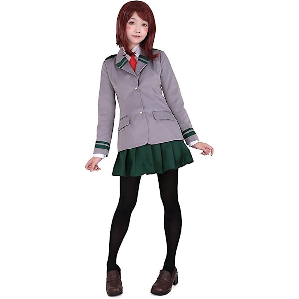 Naisten Anime Hero Cosplay -koulupuku L