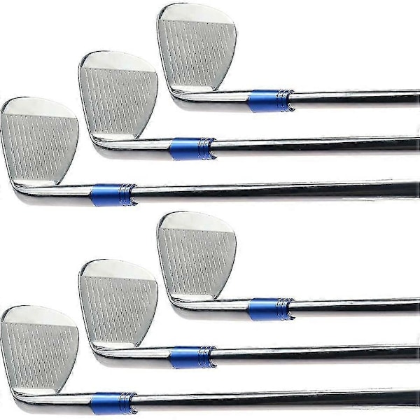 12 stk./pakke Golf Ferrules .370 Aluminium 25 mm til jernskafter Golfklubtilbehør (sammenfiltring)
