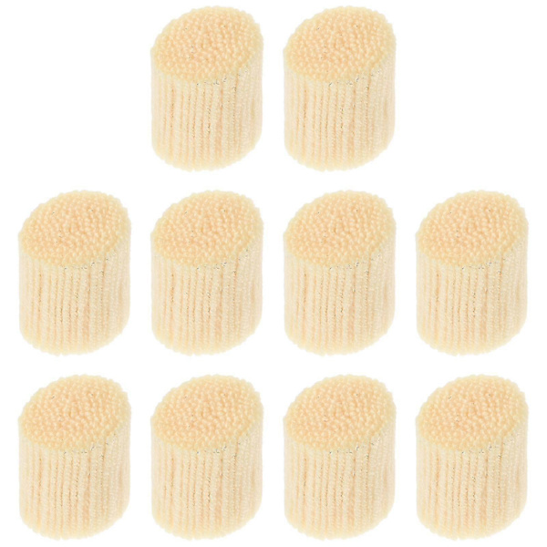 10 Ruller Latch Hook Teppergarn Praktisk Latch Hook Ullgarn DIY Knyttet Teppergarn
