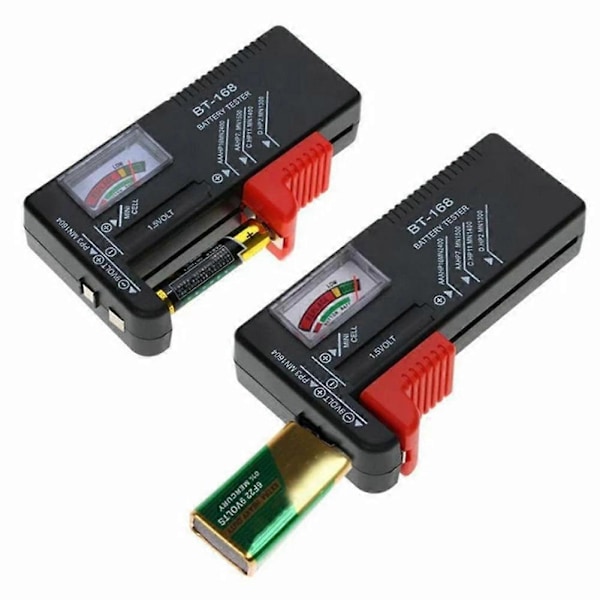 1,5V & 9V Batteritestare Knappcell Volt Testare Kontroll Universal