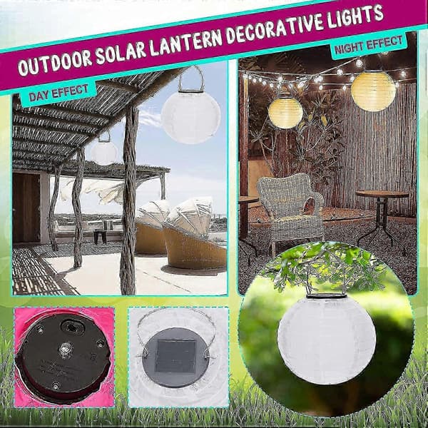 Solcellelykter til utendørs bruk, dekorative LED, for hage/bryllup?