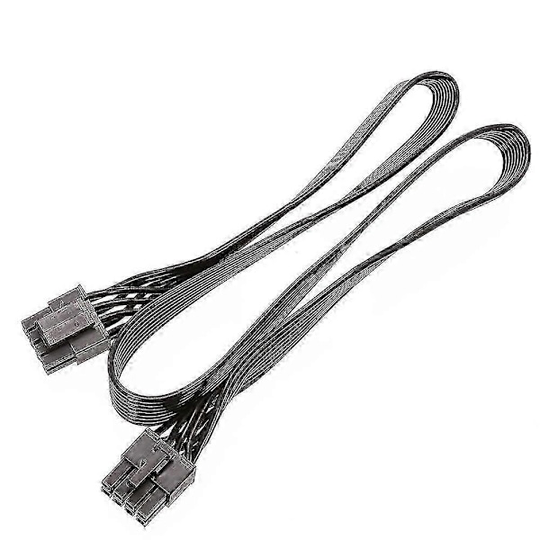 CPU 8-pin hane till CPU 8-pin (4+4-pin) hane EPS-12V moderkort strömadapterkabel för modulär strömförsörjning