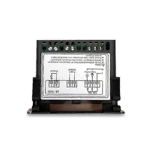 EK-3020 Digital Temperaturregulator 220V Termostatsensor Kylskåp Kylning Avfrostning