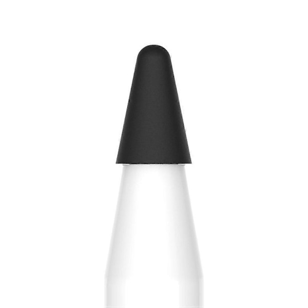 Pen Tip Cover Cylindrisk Hætte Stylus Til Touchscreen Sort 8 Stk