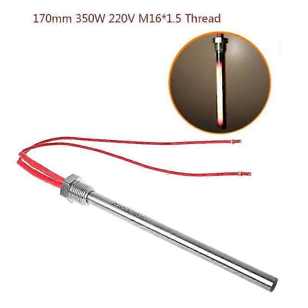 350W 220V Sytytys Sytytin Hehkutulppa Puupellettitakan 10*140/150/170mm M16*1.5 Kierre Takka Grill