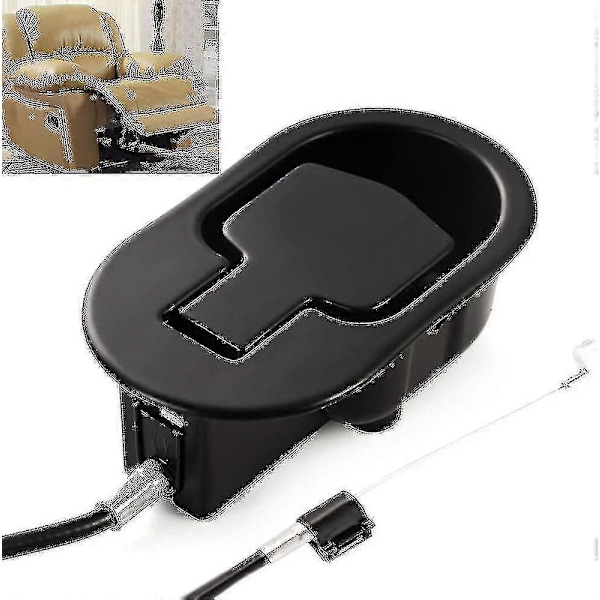 Recliner-udskiftningsdele Universal Stolgreb med Kabel