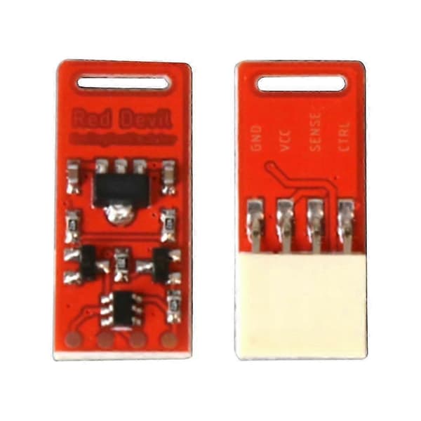 Red Devils Analog Hastighetsenhet In-line Versjon 12V PWM Viftehastighetssimulator