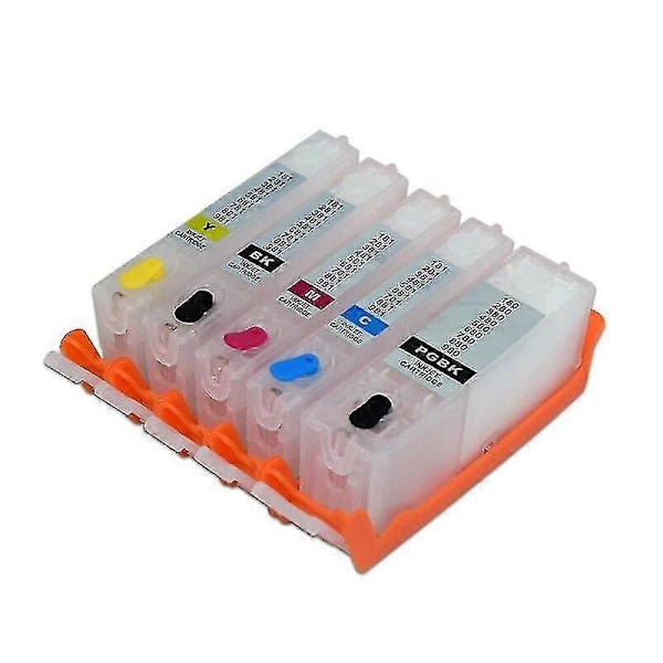 Pgi 580 581 Genopfyldelig blækpatron med permanent chip kompatibel med Canon Pixma Ts705 Tr7550 Tr-YuJia