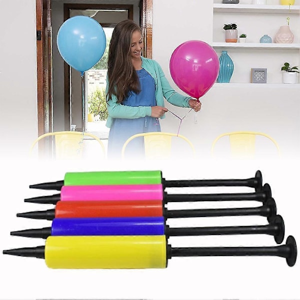 Party Handluftpump Ballong Simning Uppblåsbar Leksak & Snabb