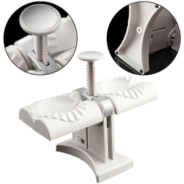 Maskine Automatisk Dumpling Form Dobbelt Hoved Pres Dumpling Pres Dumpling Maker Ft