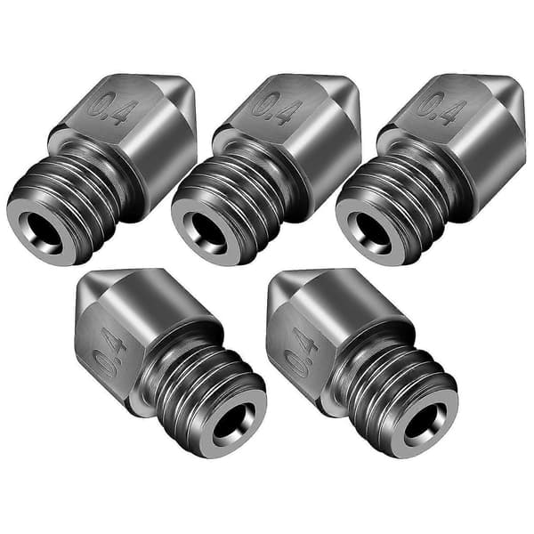 10MK8 Ekstruderdyser for 3D-printer 0,4 mm Ståldyser