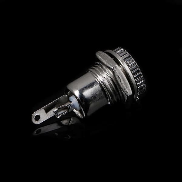 5,5 mm x 2,1 mm DC strømstik hun panelmonteringsstik