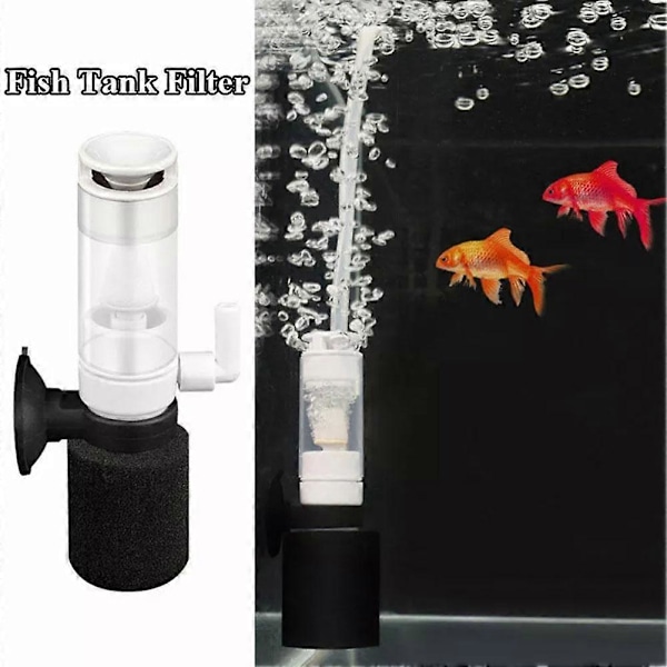 Akvarium Fisketank Luftpumpe Hydroponisk Oksygen Oksygeneringspumpe