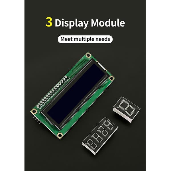 Super Starter Kit för SET R3 Breadboard / Stegmotor / SG90 Servo / 1602 LCD