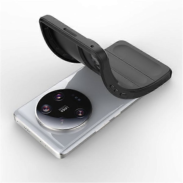 Yhteensopiva Xiaomi 13 Ultra pehmeä TPU-puhelinkotelo pudotussuojattu suojakuori Black