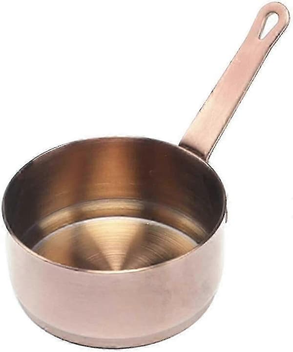 Rustfrit Stål Saucepan med Non-Stick Belægning - Mælkegryde - Mini Saucepan - Inductionskomfur