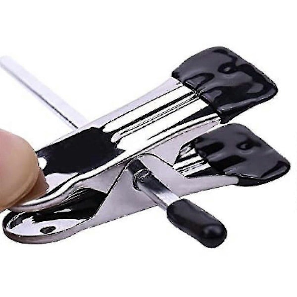 10 stk. Metal Buksebøjler - Gummibelagte Clips - Pladsbesparende Opbevaring-ZZY